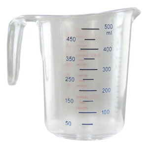 JARRA MEDIDORA GRADUADA 500ml.