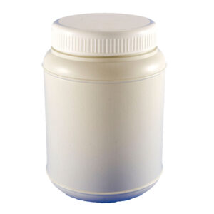ENVASE BOCA ANCHA BLANCO 1 LT C/TAPA