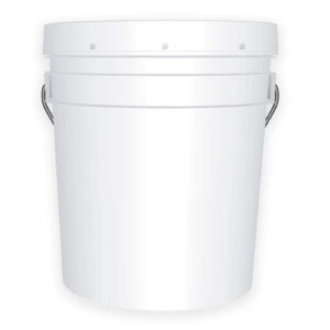 CUBETA 19 LT BLANCA ECONOMICA T/LISA REC