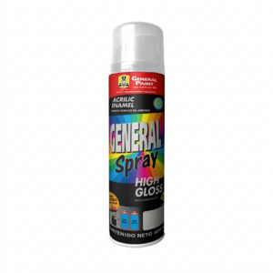 PINTURA EN AEROSOL GENERAL PAINT COLOR CROMO 400 ML