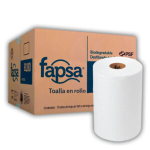 FAPSA B180 TOALLA EN ROLLO HOJA CENSILLA CON GRABADO