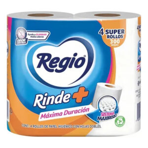 PAPEL HIGIENICO REGIO RINDE C/300