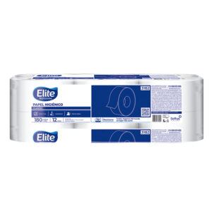 PAPEL HIGIÉNICO ELITE CLASSIC DOBLE HOJA 180 MTS