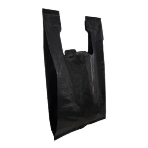 BOLSA POLISEDA ASA NEGRA CHICA ALTA 25X40 CM