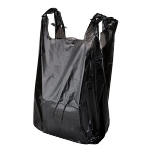 BOLSA ASA NEGRA POLISEDA 25X40 CM BIODEGRADABLE